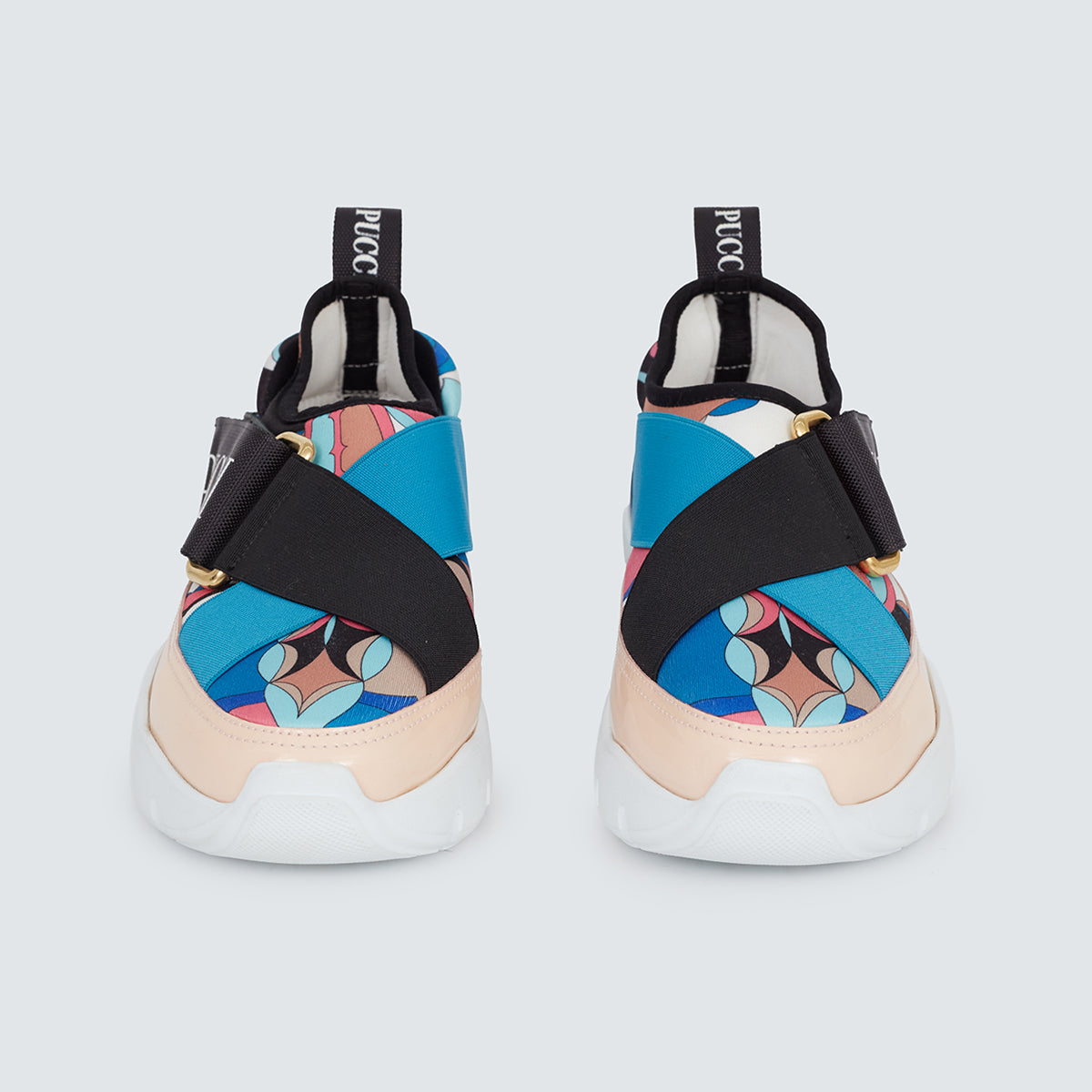Tênis Emilio Pucci City Cross Multicolor tam. 34 br – Peguei Bode