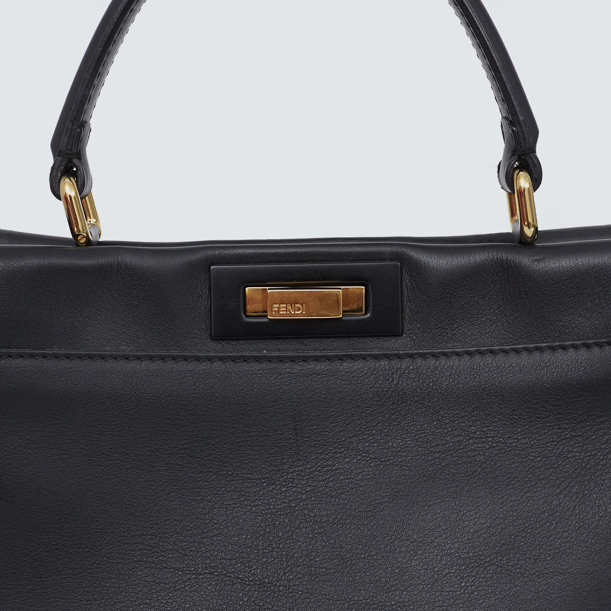 Bolsa Fendi Peekaboo Preta
