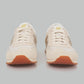 Tênis New Balance Off White e Dourado TAM. 38,5 Br