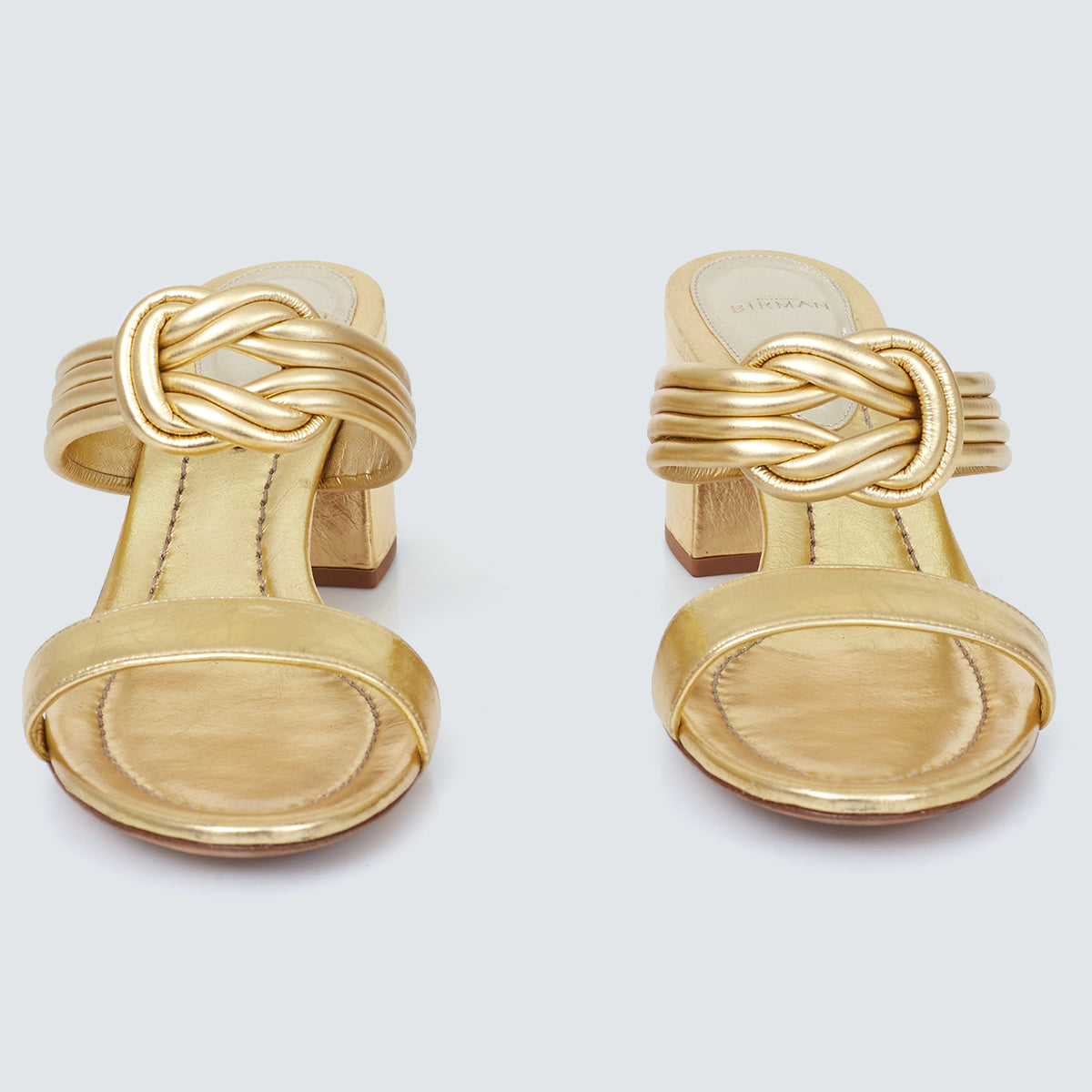 Sandália Alexandre Birman Dourada Tam. 40