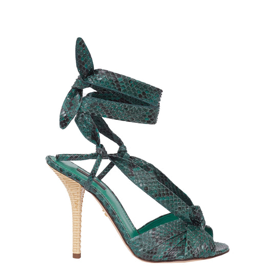 ⁠Sandália Dolce & Gabbana Verde TAM. 37 BR