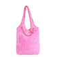 Bolsa Chanel Atoalhada Rosa