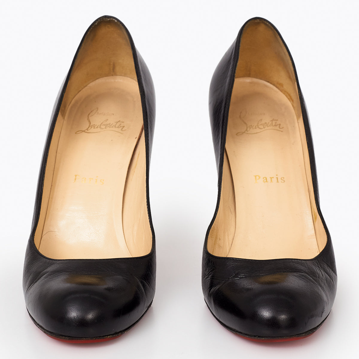 ⁠Scarpin Louboutin Preto Tam. 37 Br
