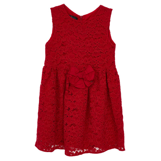 Vestido Infantil Carolina Herrera Vermelho Tam 2 Anos