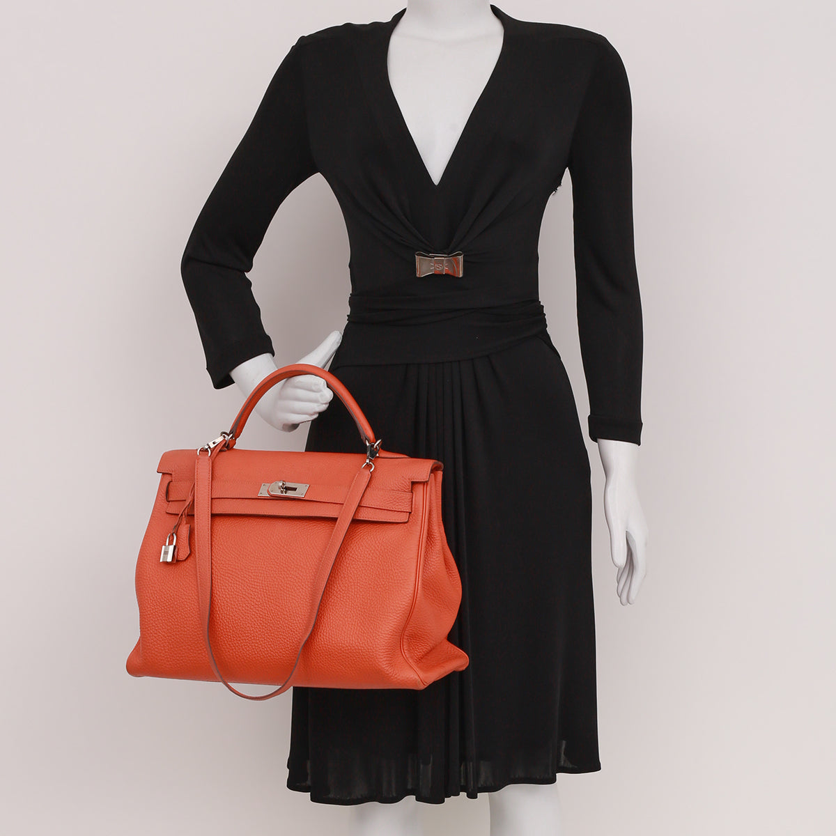 Bolsa Hermes Kelly 40 Laranja