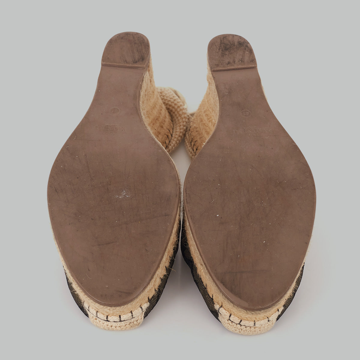 ⁠Espadrille Valentino Plataforma Tam. 39 Br