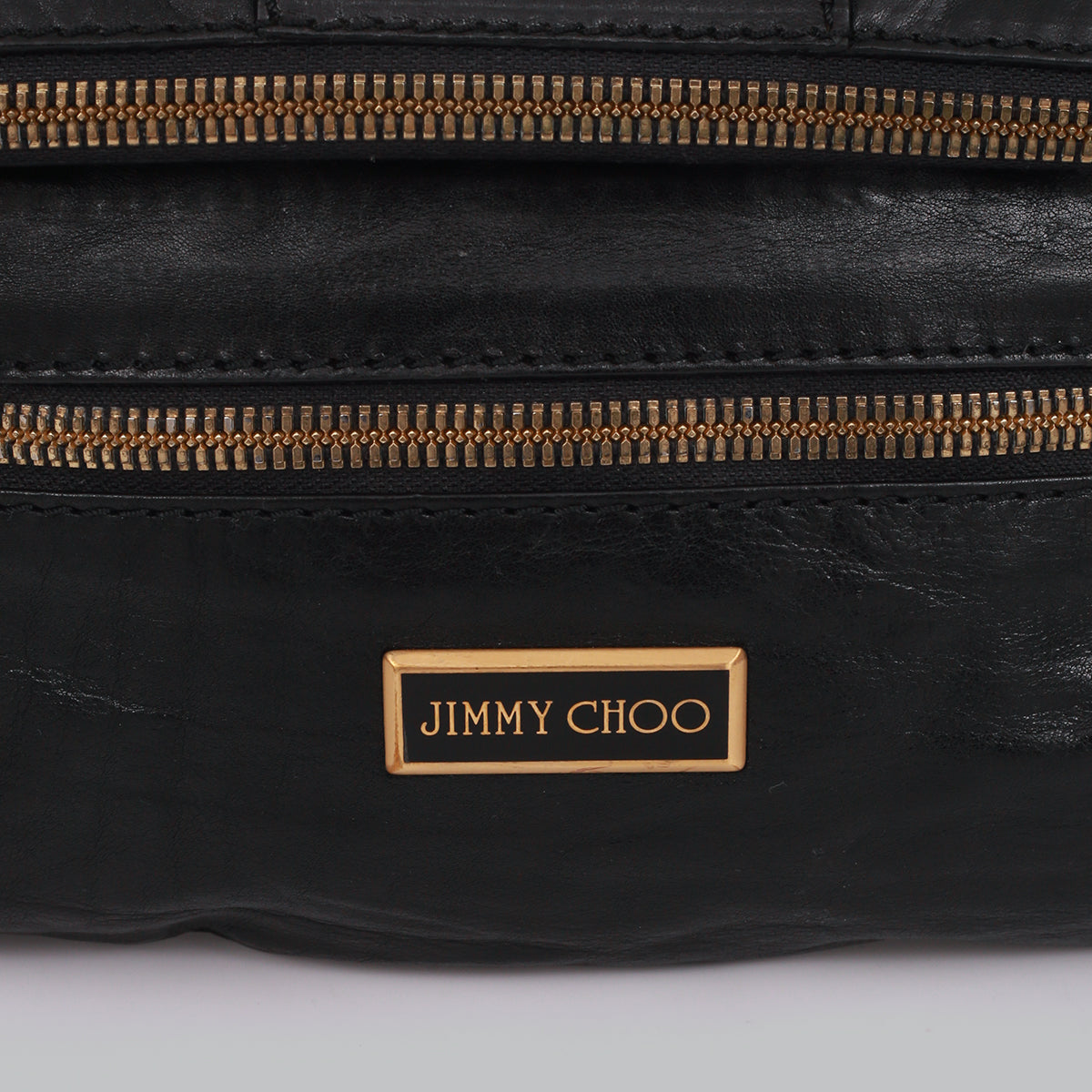 Clutch Jimmy Choo Solid Preta