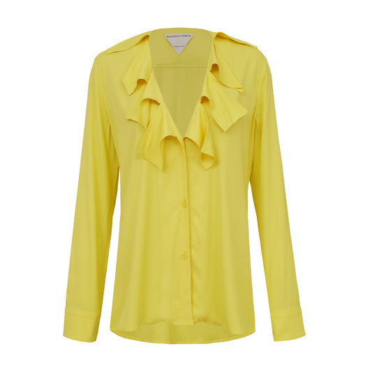 Camisa Bottega Veneta Amarela TAM. 42 BR