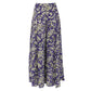 Conjunto Carolina Herrera Estampado Florido Roxo Tam. 38 BR