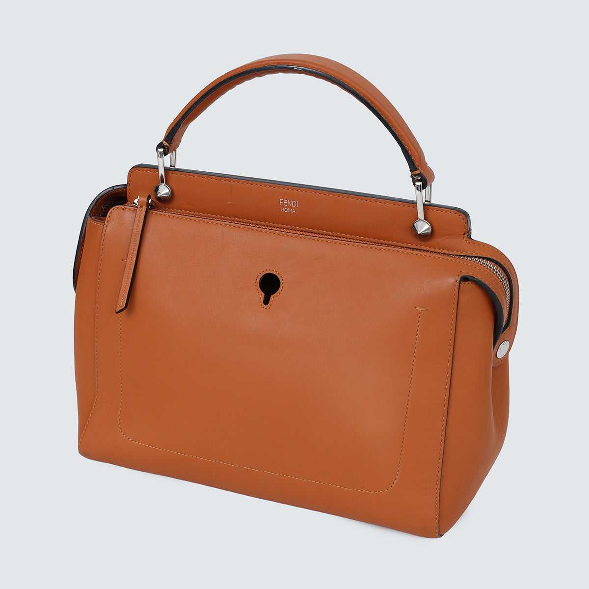 Bolsa Fendi Dotcom Caramelo