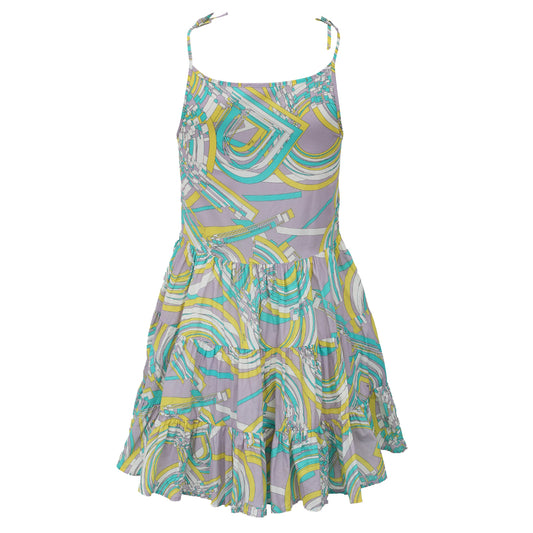 Vestido Emílio Pucci Estampado Tam. 34 Br