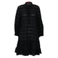 Vestido Carolina Herrera Renda Preto Tam. M