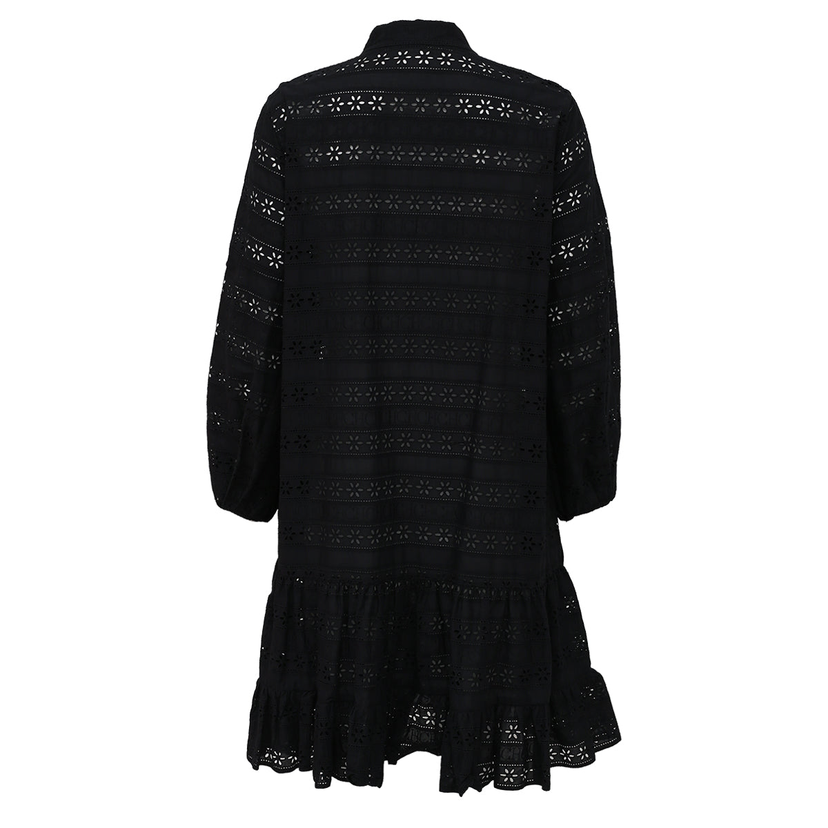 Vestido Carolina Herrera Renda Preto Tam. M