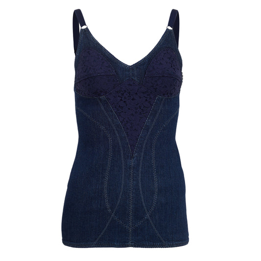 Blusa Stella MCcartney Jeans Azul Tam 34 Br