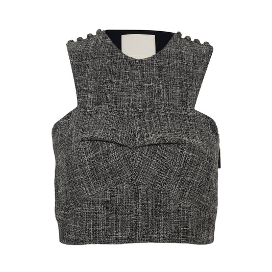 Blusa Paula Raia Cinza Tam 38 Br
