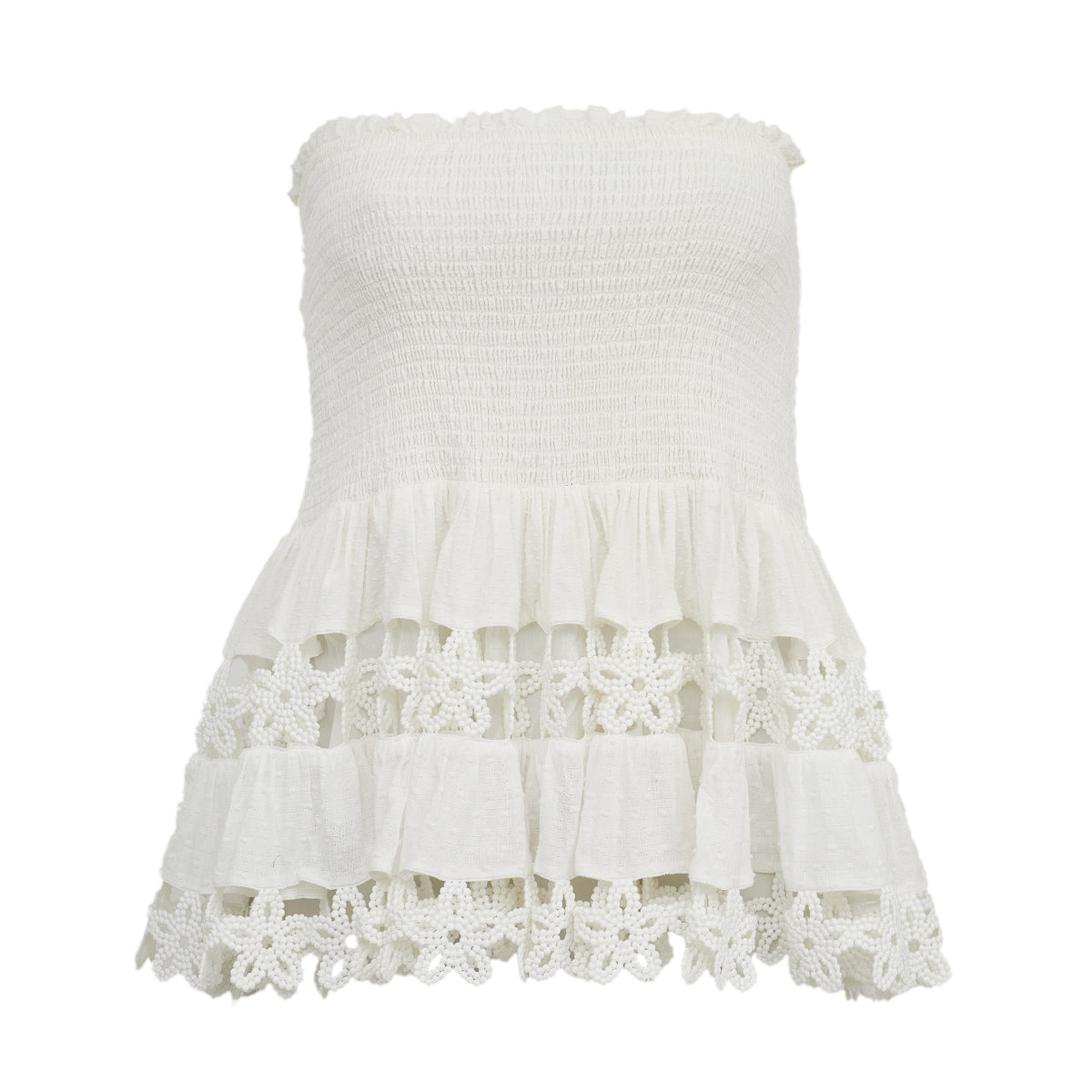Blusa Zimmermann Tomara que Caia Branca Tam 36 Br