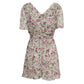 Vestido Dolce&Gabbana Florido Roxo Tam 40 Br