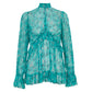 Blusa Zimmermann Babados Verde Tam 36 Br