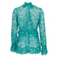 Blusa Zimmermann Babados Verde Tam 36 Br