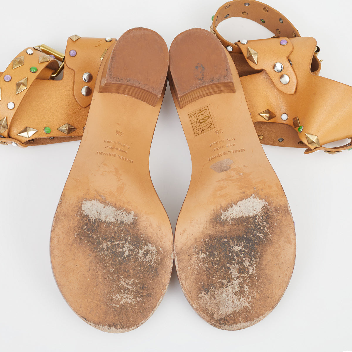 Sandália Isabel Marant Bege Ferragens Tam 36 BR