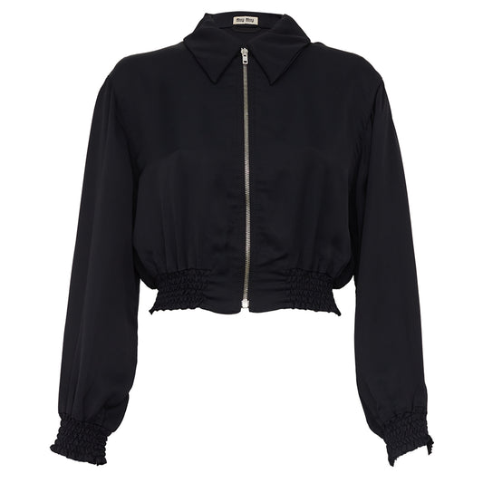 Casaquinho Miu Miu Preto Tam M