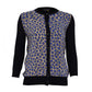 Cardigan Fendi Estampa Bolinha Azul Tam 36 Br