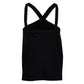 Blusa Gucci Preta Plissada Tam P Br