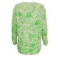 Tricot Paula Raia Bege e Verde Tam P Br