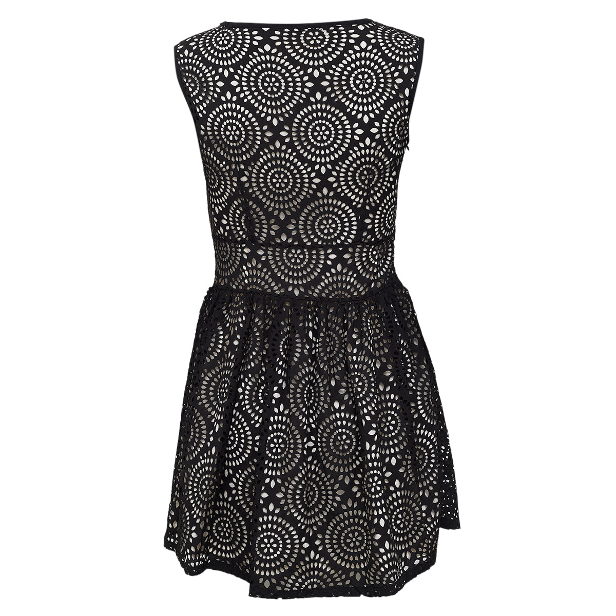 Vestido Simple City Preto e Branco Tam P BR