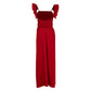 Vestido Paula Raia Vermelho Tam. 36 Br