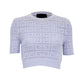 Conjunto Givenchy Estampado Lilás Tam P BR