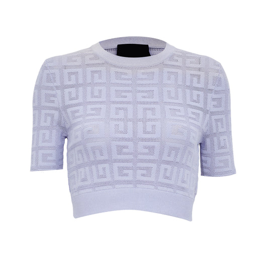 Conjunto Givenchy Estampado Lilás Tam P BR