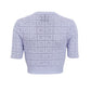 Conjunto Givenchy Estampado Lilás Tam P BR