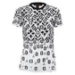 Blusa Louis Vuitton Estampa e Pedraria Preto Tam PP BR