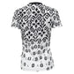 Blusa Louis Vuitton Estampa e Pedraria Preto Tam PP BR