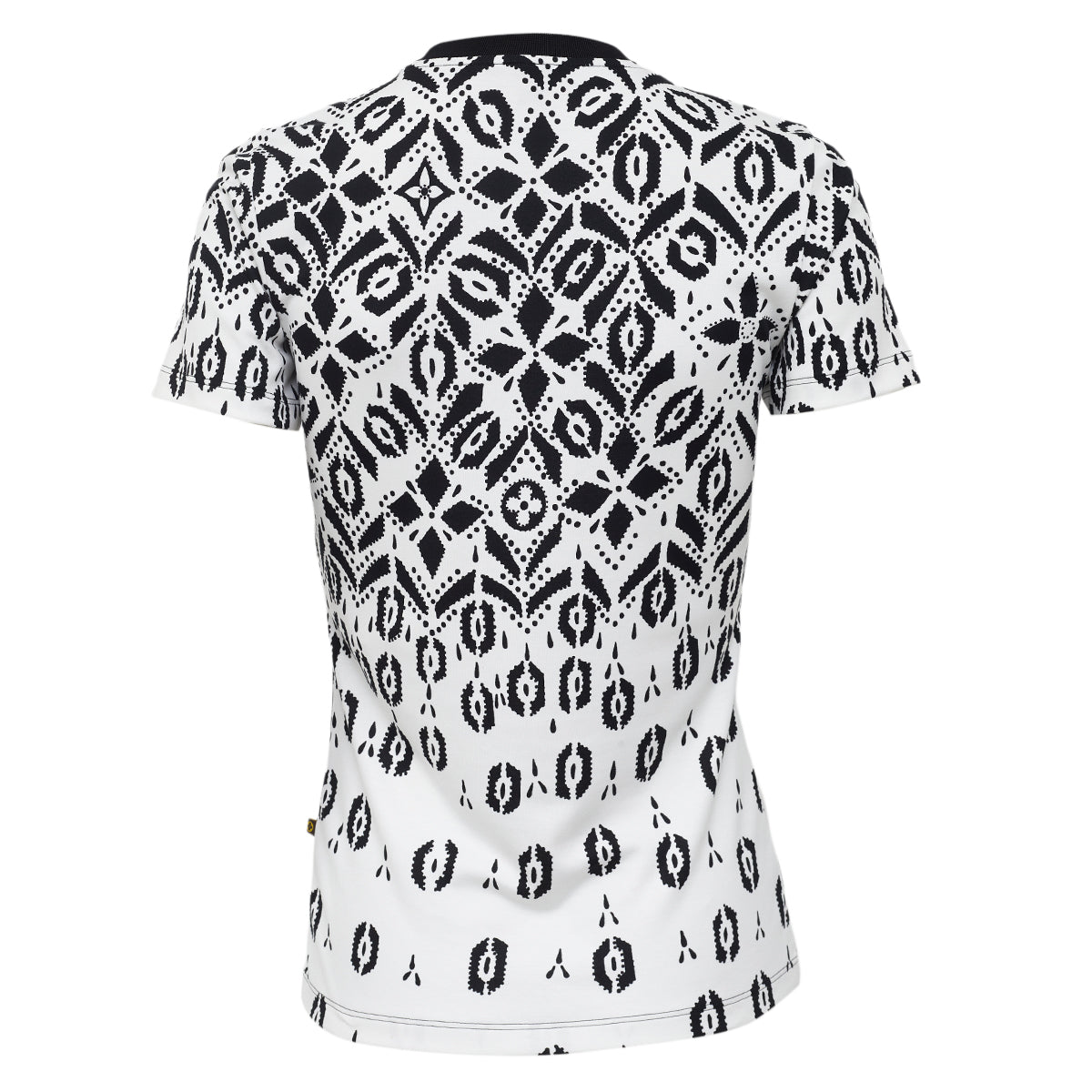 Blusa Louis Vuitton Estampa e Pedraria Preto Tam PP BR