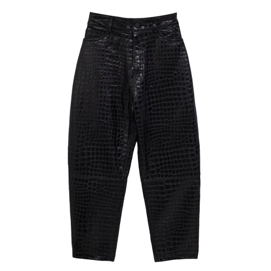 Calça The Attico Couro Croco Tam 34 Br