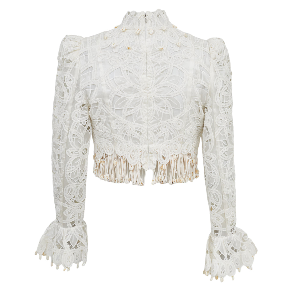 Conjunto Zimmermann Branco Conchas Tam 36 BR