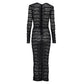 Vestido Dolce  & Gabbana Renda Preto Tam. PP/P Br