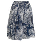 Saia Dior Estampada Azul Tam 36 Br