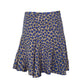 Saia Fendi Estampa Bolinha Azul Tam 38 Br