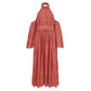 Vestido Paula Raia Bordado Rosa Tam 38 Br