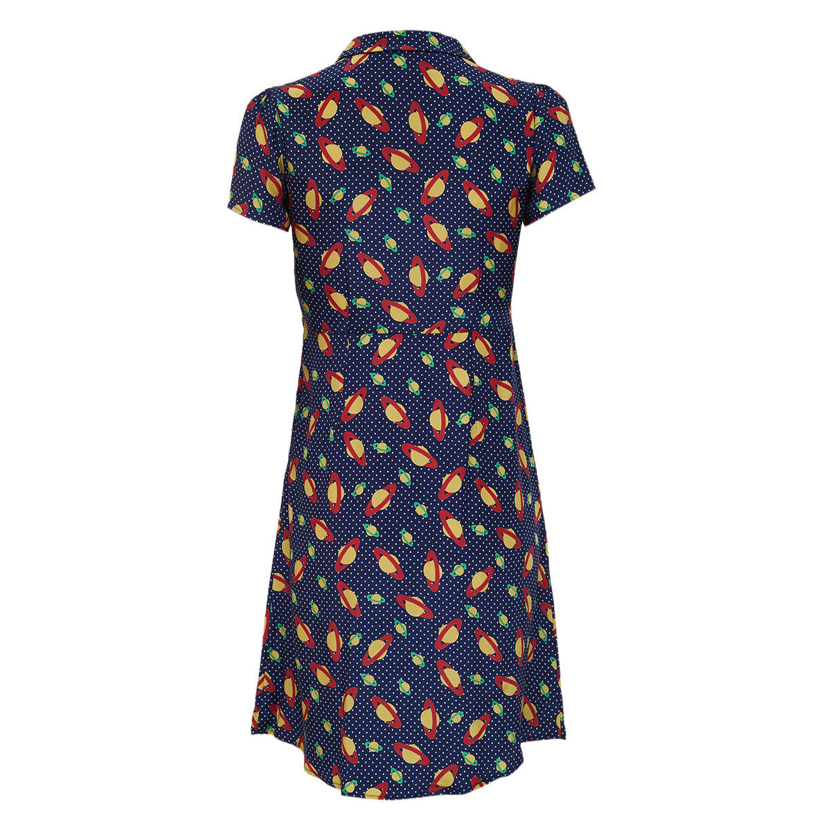 Vestido HVN Estampa Planetas Tam 34 BR