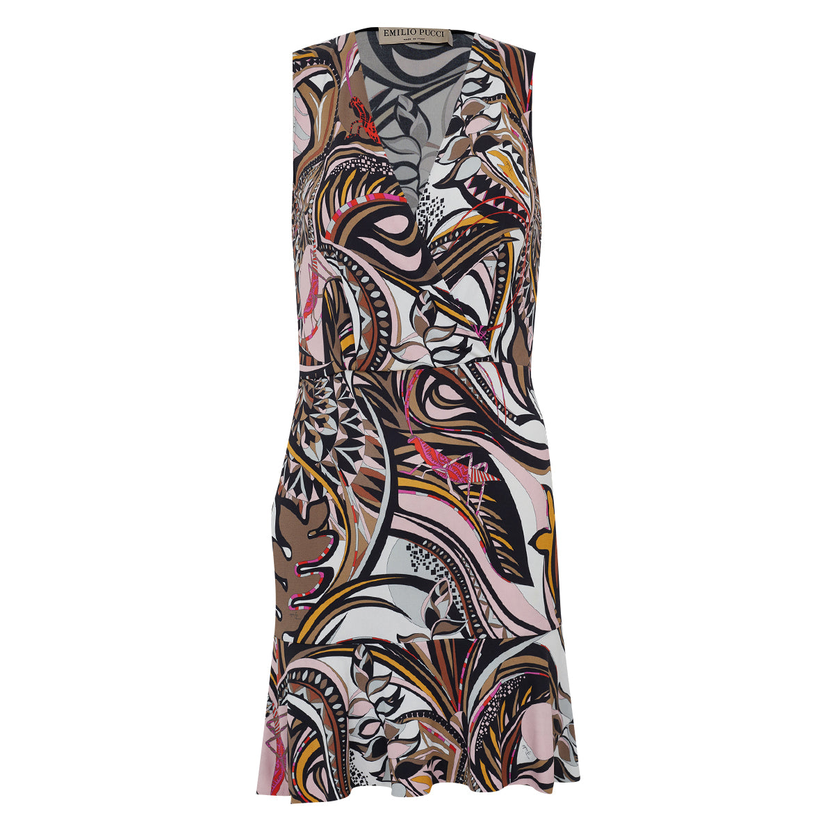 Vestido Emilio Pucci Colorido Tam 34 Br