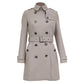 Casaco Sobretudo Burberry Cinza Tam 36 Br