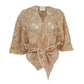 Conjunto Paula Raia Bege Tam 36/38 Br