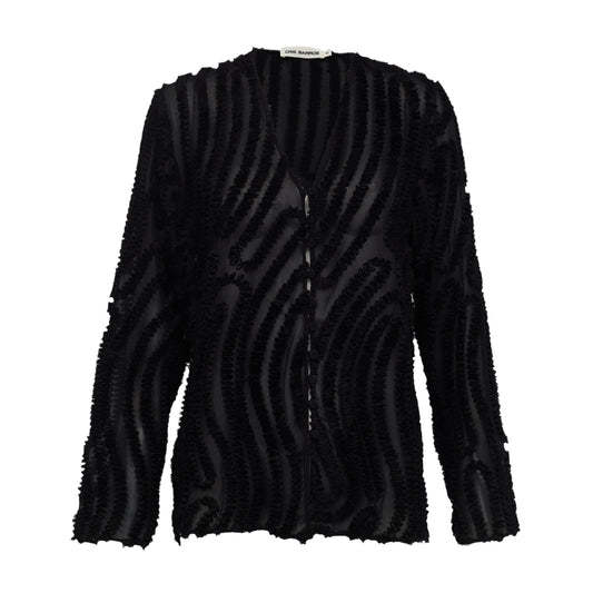 Conjunto Cris Barros Texturizado Preto Tam 40/42 Br