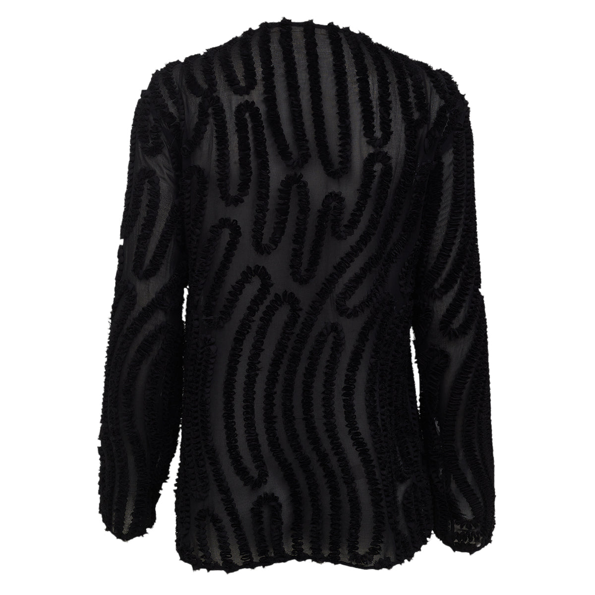 Conjunto Cris Barros Texturizado Preto Tam 40/42 Br