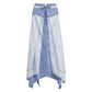 Saia De Goeye Azul Xadrez Tam 40 Br