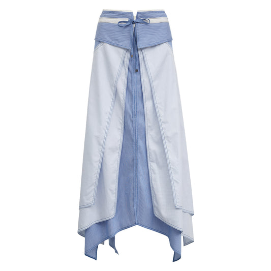 Saia De Goeye Azul Xadrez Tam 40 Br